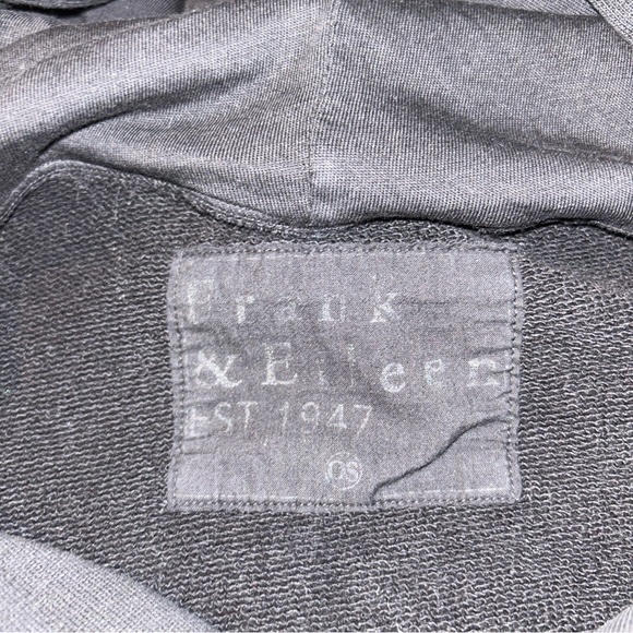 Frank & Eileen Black Hooded Sweatshirt Poncho - Picture 4 of 8